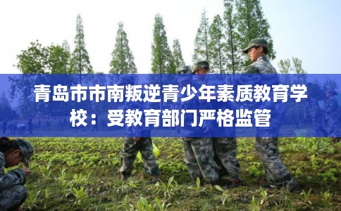 青岛市市南叛逆青少年素质教育学校:受教育部门严格监管 青岛市市南叛逆青少年素质教育学校:受教育部门严格监管