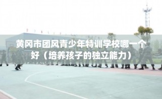 黄冈市团风青少年特训学校哪一个好（培养孩子的独立能力）