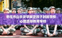 枣庄市山亭厌学叛逆孩子封闭学校：心理疏导教育学校