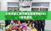 上海市徐汇孩子叛逆管理学校2025排名速览