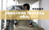 丰都县青少年学校（解决不务正业的情况）