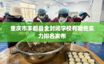 重庆市丰都县全封闭学校有哪些实力排名发布