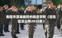衡阳市蒸湘最好的叛逆学校（招生信息公布2025年）