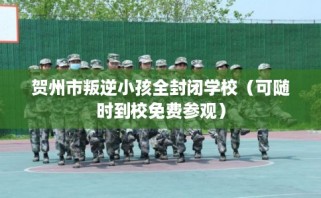 贺州市叛逆小孩全封闭学校（可随时到校免费参观）