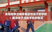 青岛市李沧教育叛逆的孩子的学校：解决孩子沉迷手机的情况