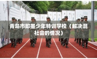 青岛市即墨少年特训学校（解决混社会的情况）