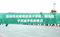深圳市光明叛逆孩子学校：解决孩子沉迷手机的情况