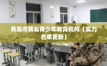 青岛市黄岛青少年教育机构（实力名单更新）