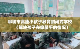 聊城市高唐小孩子教育封闭式学校（解决孩子在家躺平的情况）