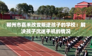 郴州市嘉禾改变叛逆孩子的学校：解决孩子沉迷手机的情况