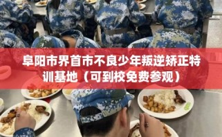 阜阳市界首市不良少年叛逆矫正特训基地（可到校免费参观）