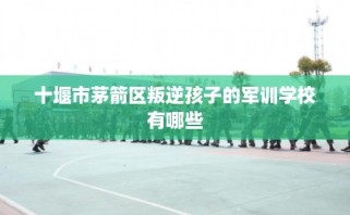 十堰市茅箭区叛逆孩子的军训学校有哪些