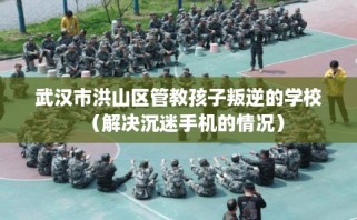 武汉市洪山区管教孩子叛逆的学校（解决沉迷手机的情况）