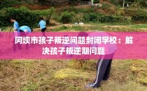 阿坝市孩子叛逆问题封闭学校：解决孩子叛逆期问题