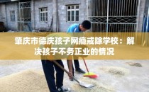 肇庆市德庆孩子网瘾戒除学校：解决孩子不务正业的情况