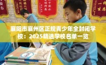 襄阳市襄州区正规青少年全封闭学校:2025精选学校名单一览