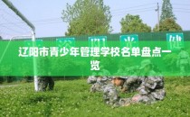 辽阳市青少年管理学校名单盘点一览