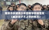 南京市鼓楼青少年管教学校哪里有（解决孩子不上学的情况）