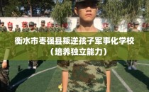 衡水市枣强县叛逆孩子军事化学校（培养独立能力）