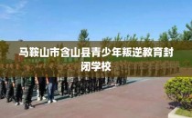 马鞍山市含山县青少年叛逆教育封闭学校