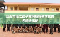 汕头市濠江孩子戒网瘾管教学校排名精选出炉