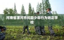 河南省漯河市问题少年行为矫正学校