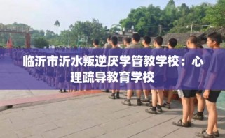 临沂市沂水叛逆厌学管教学校：心理疏导教育学校