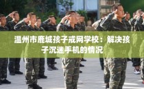 温州市鹿城孩子戒网学校:解决孩子沉迷手机的情况