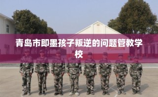 青岛市即墨孩子叛逆的问题管教学校