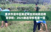 重庆市渝中区叛逆期全封闭励志教育学校：2025精选学校名单一览