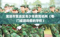 芜湖市繁昌区青少年教育机构（专门戒游戏瘾的学校）