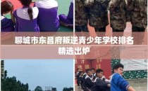 聊城市东昌府叛逆青少年学校排名精选出炉