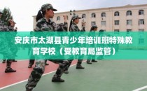 安庆市太湖县青少年培训班特殊教育学校（受教育局监管）