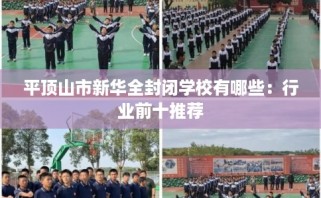 平顶山市新华全封闭学校有哪些：行业前十推荐