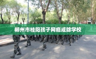 郴州市桂阳孩子网瘾戒除学校