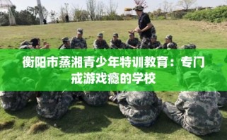 衡阳市蒸湘青少年特训教育：专门戒游戏瘾的学校