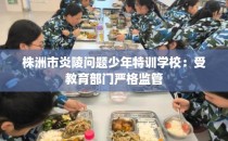 株洲市炎陵问题少年特训学校：受教育部门严格监管