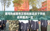 漯河市哪里有正规的叛逆孩子学校名单盘点一览