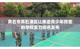 黄石市黄石港区让叛逆青少年改变的学校实力排名发布