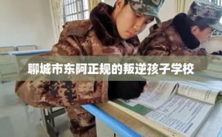 聊城市东阿正规的叛逆孩子学校