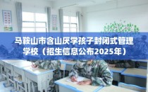 马鞍山市含山厌学孩子封闭式管理学校（招生信息公布2025年）