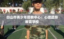 白山市青少年管教中心：心理疏导教育学校