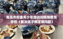 青岛市即墨青少年培训班特殊教育学校（解决孩子叛逆期问题）