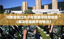 河南省周口市少年管教学校有哪些（解决在家躺平的情况）