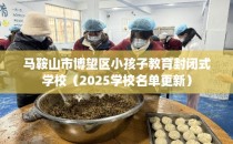 马鞍山市博望区小孩子教育封闭式学校（2025学校名单更新）