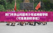 荆门市京山问题青少年戒网瘾学校（可免费到校参观）