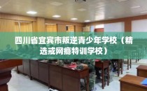 四川省宜宾市叛逆青少年学校（精选戒网瘾特训学校）