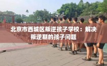 北京市西城区叛逆孩子学校：解决叛逆期的孩子问题