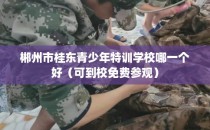 郴州市桂东青少年特训学校哪一个好（可到校免费参观）