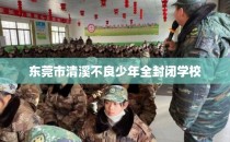 东莞市清溪不良少年全封闭学校